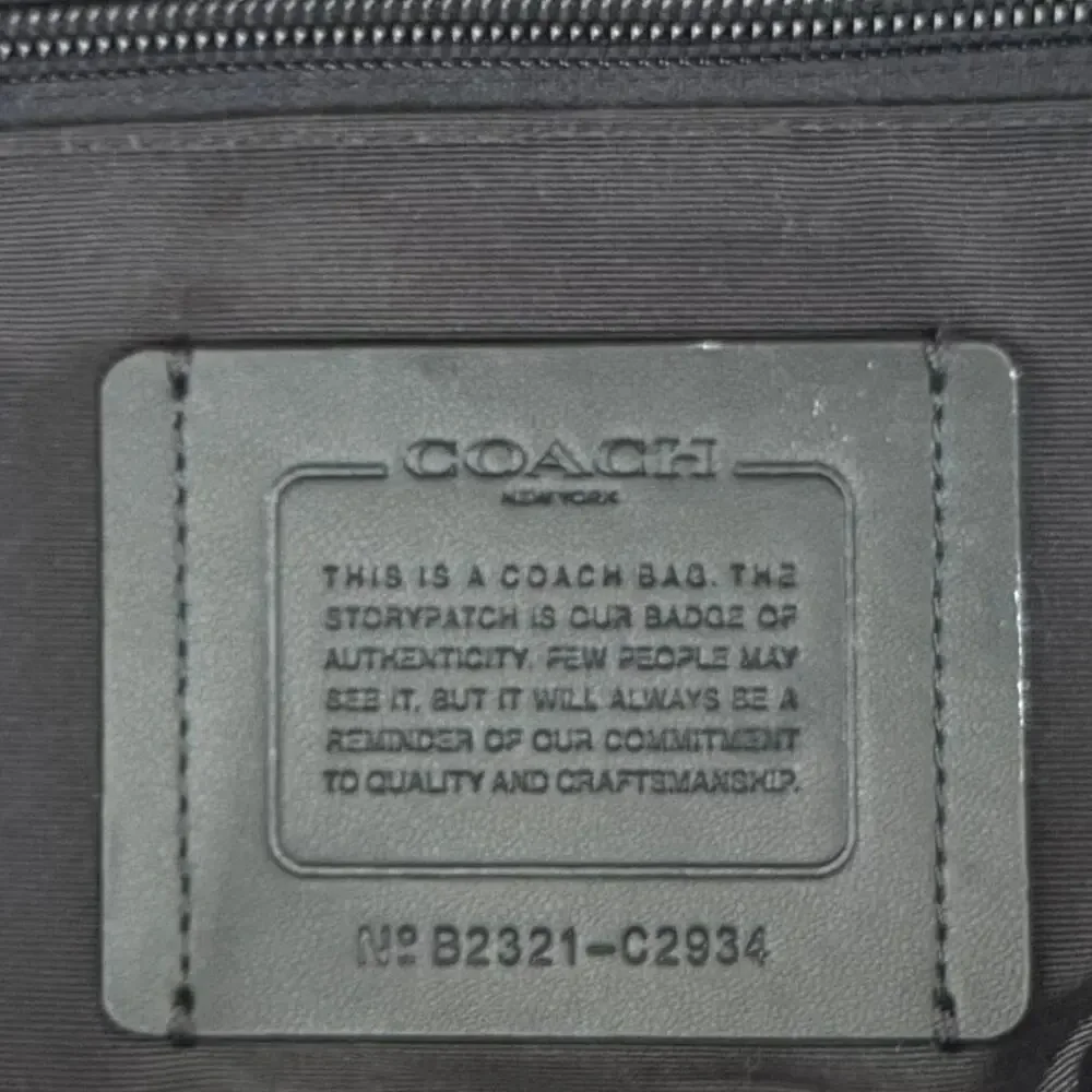 Coach Graham Leather Backpack With Laptop Compartment Saddle/Gunmetal C2934